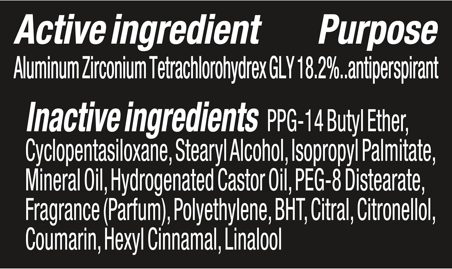Apollo 48H Dry Antiperspirant and Deodorant Stick by for Men - 2.7 Oz Deodorant Stick, 79.849999999999994 Millilitre