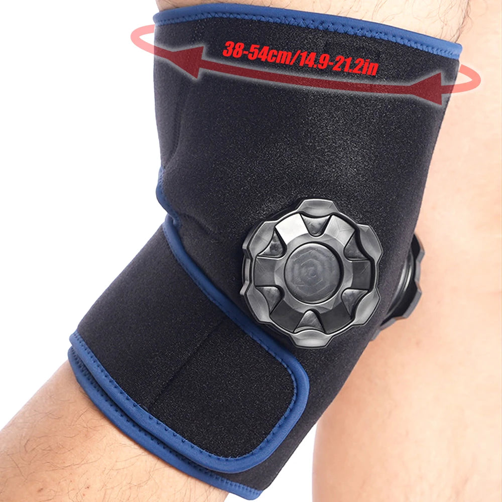 Knee Ice Pack Wrap, Hot and Cold Therapy - Reusable Compression Best for Meniscus Tear, Injury Recovery, Bursitis Pain Recovery