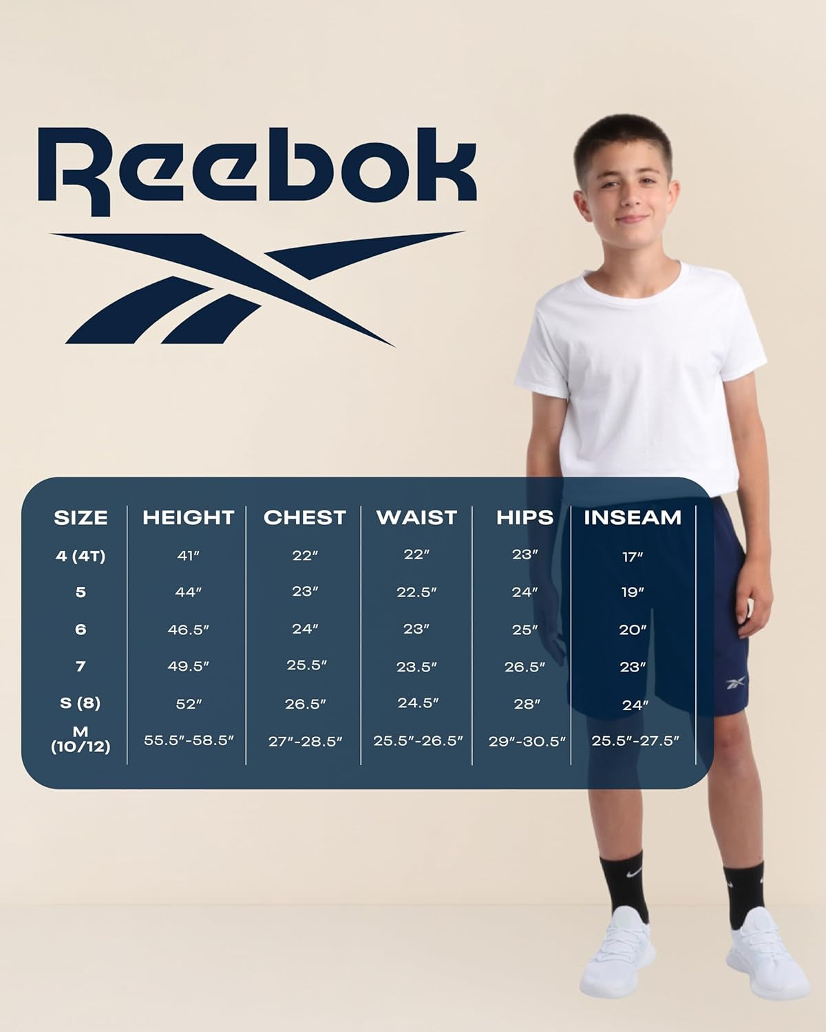 Boys' Active Sweatsuit - 2 Piece Performance Knit Pullover Hoodie Sweatshirt and Sweat Shorts - Athleisure Set (8-12)