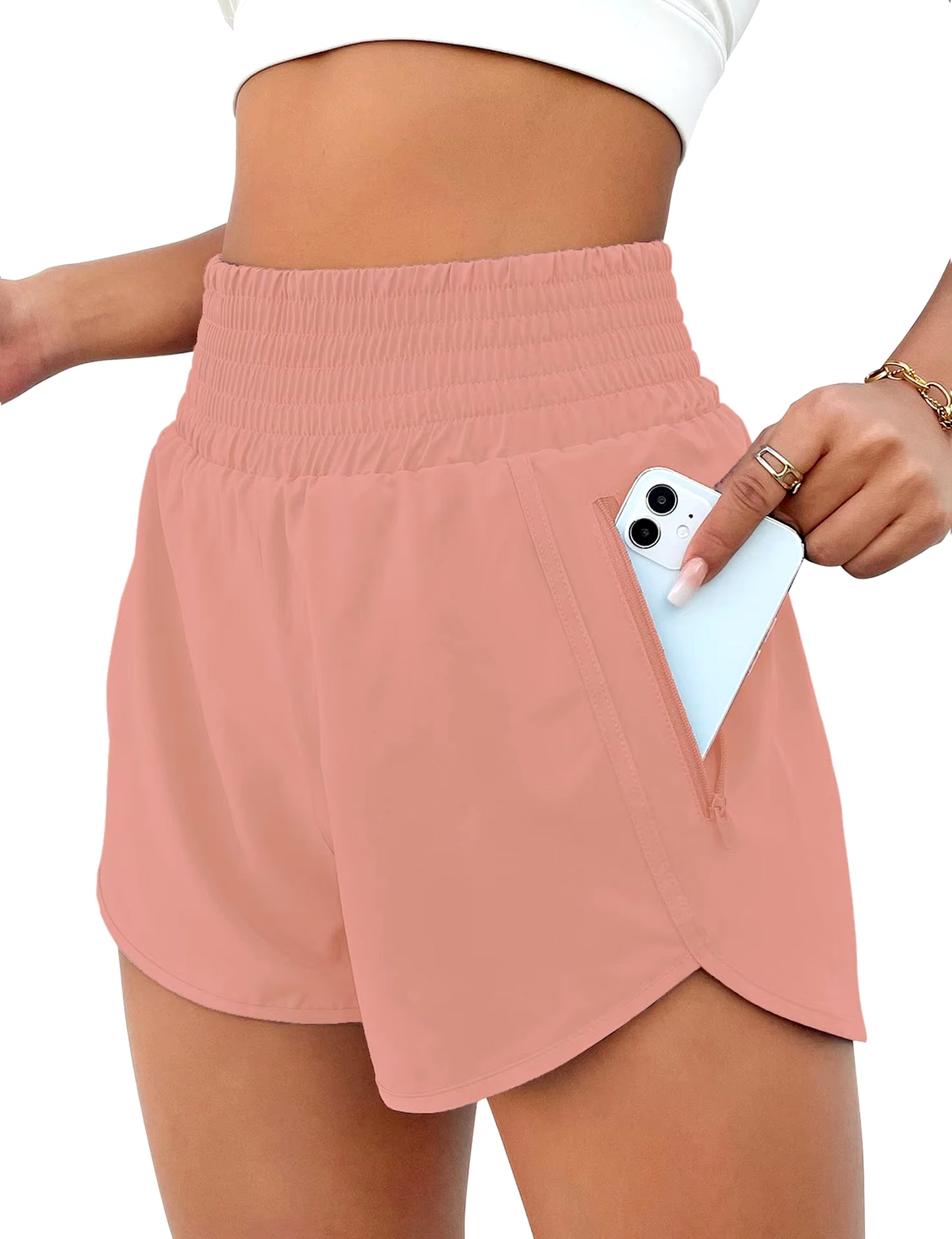 Woman Gym Pant with Pocket Yoga Wear Short High Waist Push up Fitness Running Sport Outfit Shorts Sportswear Workout Clothing