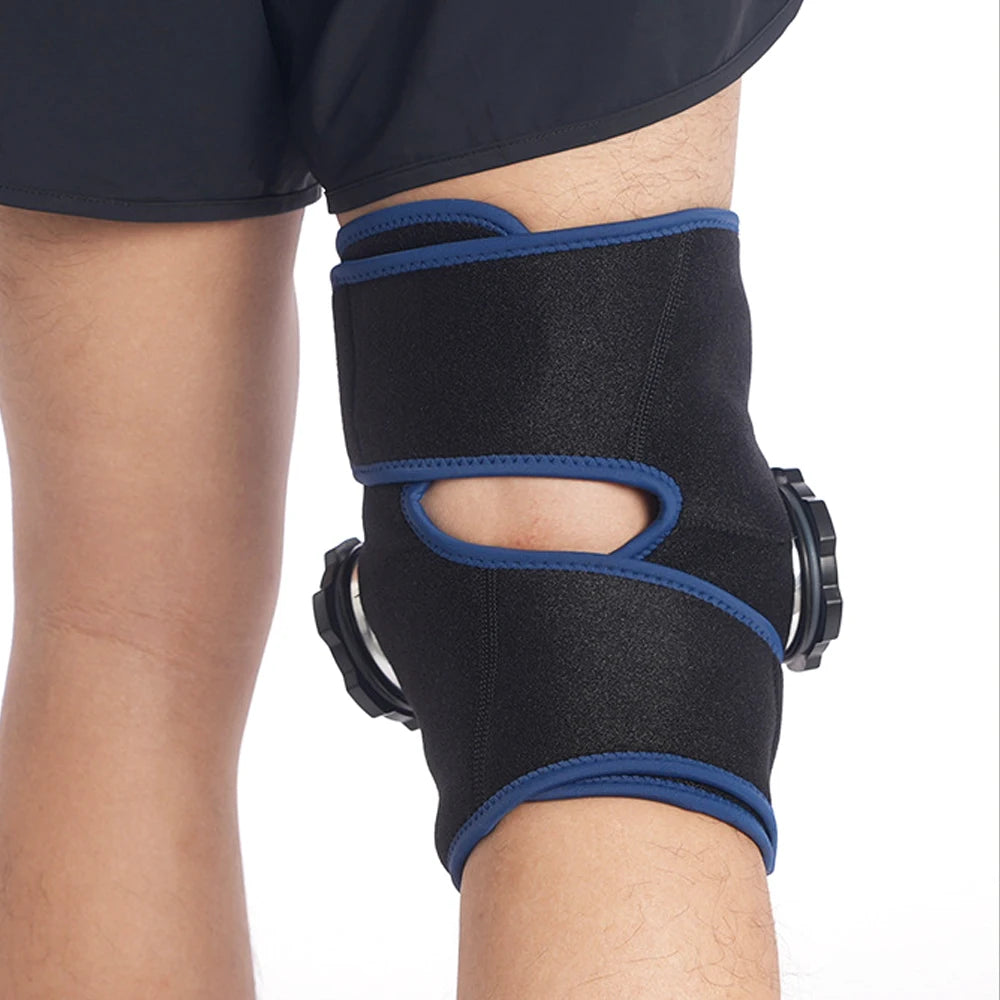 Knee Ice Pack Wrap, Hot and Cold Therapy - Reusable Compression Best for Meniscus Tear, Injury Recovery, Bursitis Pain Recovery