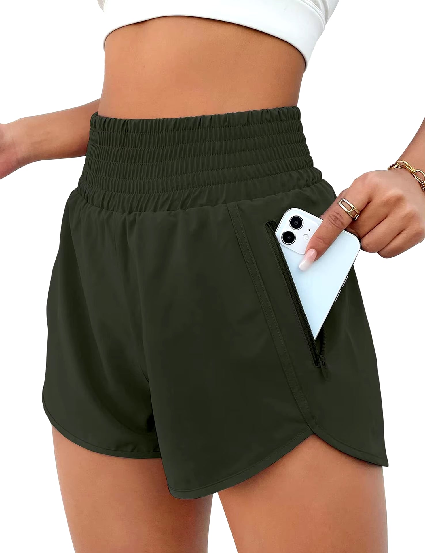 Woman Gym Pant with Pocket Yoga Wear Short High Waist Push up Fitness Running Sport Outfit Shorts Sportswear Workout Clothing