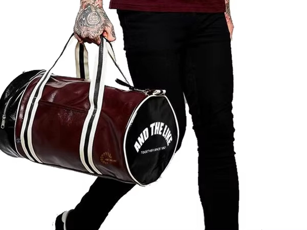Sport Gym Bag for Women Men Shoulder Bags with Shoes Storage Pocket Fitness Training Waterproof Leather Travel Bag Handbag Daily