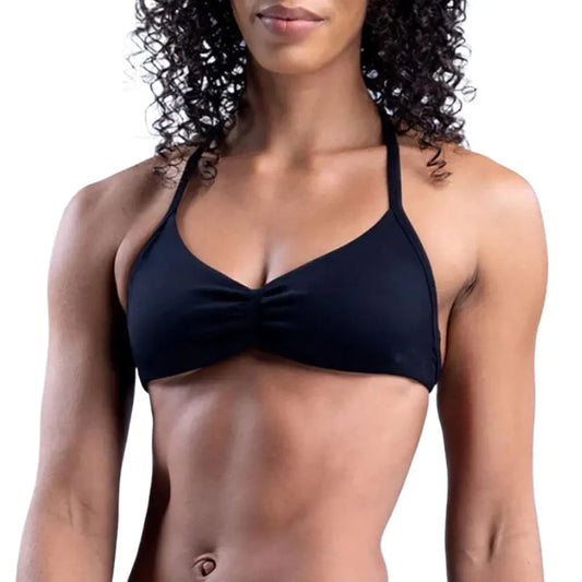 Womens Sports Bra Strappy Bra Open Back Workout Yoga Top Gym Backless Workout Bras Halter Top for Yoga Gym Workout Fitness