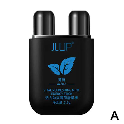 Portable Nasal Inhaler Mint Energy Oil Bar Double Hole Aromatherapy Nasal Stick Boost Energy for Headaches Stuffy Nose